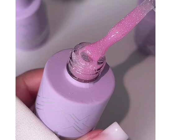 Изображение 2 Polygel OXXI Professional Liquid Poly Gel 44 pink reflective, 10 ml, Volume (ml, g): 10, Options: 44