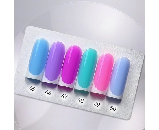 Изображение 3 Polygel OXXI Professional Liquid Poly Gel 50 pale blue, 15 ml, Volume (ml, g): 15, Options: 50