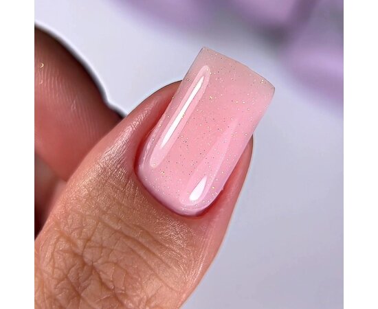Изображение 3 Polygel OXXI Professional Liquid Poly Gel 35 peach with shimmer, 10 ml, Volume (ml, g): 10, Options: 35