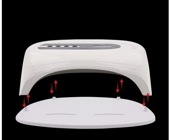 Изображение 7 UV/LED лампа T3 для сушки гель лака и геля LED c дисплеем, на две руки 108 Вт.