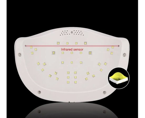 Изображение 2 UV/LED лампа T3 для сушки гель лака и геля LED c дисплеем, на две руки 108 Вт.