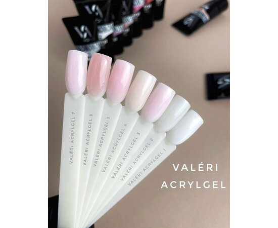 Зображення 3 Акрил-гель Valeri Acryl Gel 15 мл, № 02, Об'єм (мл, г): 15, Варіант: 002