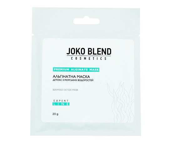 Изображение  Альгинатная маска JOKO BLEND, детокс с морских водорослей