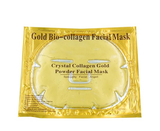 Изображение  Маска для лица Bioaqua с био-коллагеном Gold Bio-collagen Facial Mask