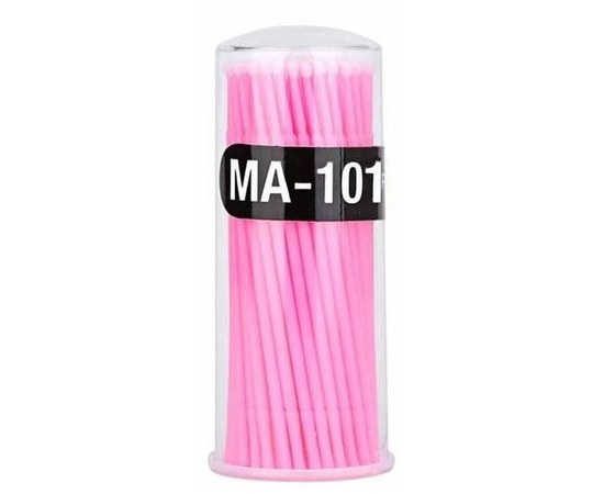 Изображение  Микроаппликатор, микробраш для ресниц МА-101 Regular Розовый