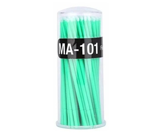 Изображение  Микроаппликатор, микробраш для ресниц МА-101 Regular Зеленый