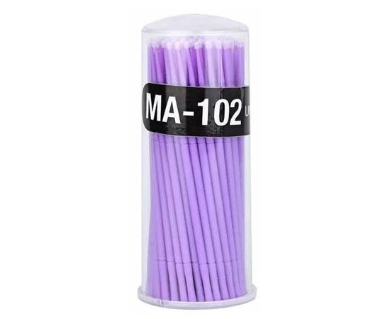 Изображение  Микроаппликатор, микробраш для ресниц МА-102 Фиолетовый