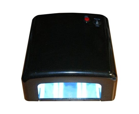 Изображение  Лампа для ногтей и шеллака 818 UV 36 Вт, Черная
