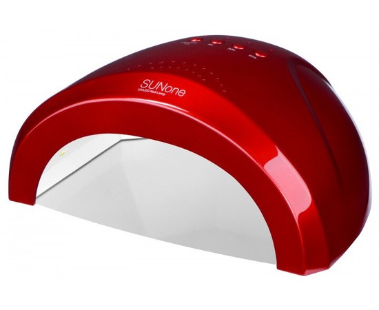 Изображение 3 Лампа для ногтей и шеллака SUN One 1 UV+LED 48 Вт, Красная
