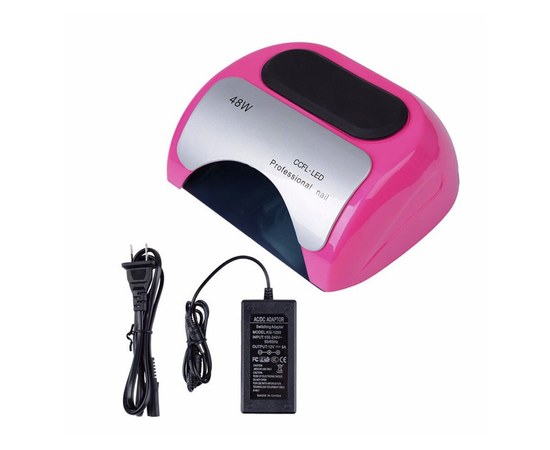 Изображение 6 Lamp for nails and shellac Professional Nail CCFL+LED 48 W, Pink