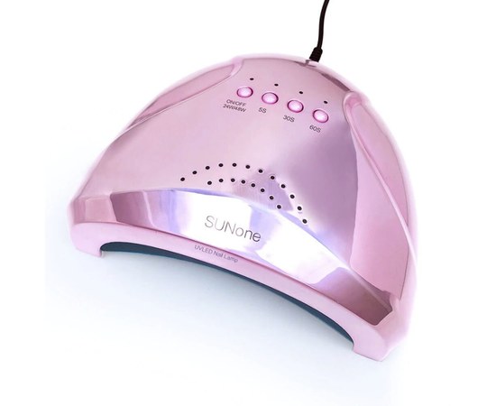Изображение  Lamp for nails and shellac SUN One 1 UV + LED 48 W, Pink mother-of-pearl