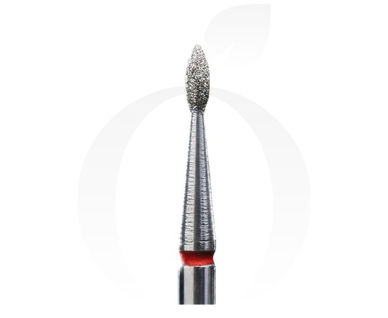 Изображение  Diamond cutter Staleks FA40R016/4, red drop diameter 1.6 mm, working part 4 mm