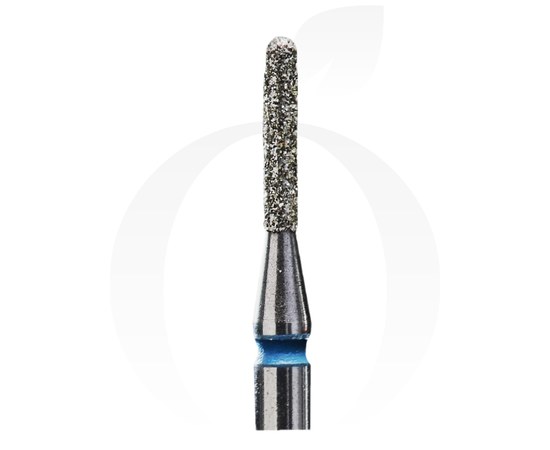 Изображение  Фреза алмазная Staleks FA30B014/8, цилиндр закругленный синяя диаметр 1,4 мм, рабочая часть 8 мм