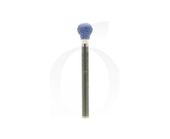 Изображение  Cutter for manicure corundum Ball – blue large