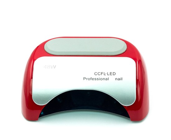 Изображение 2 Лампа для ногтей и шеллака Professional Nail CCFL+LED 48 Вт, Красная