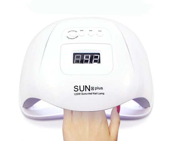 Изображение 6 Лампа для ногтей и шеллака SUN X Plus UV+LED 120 Вт