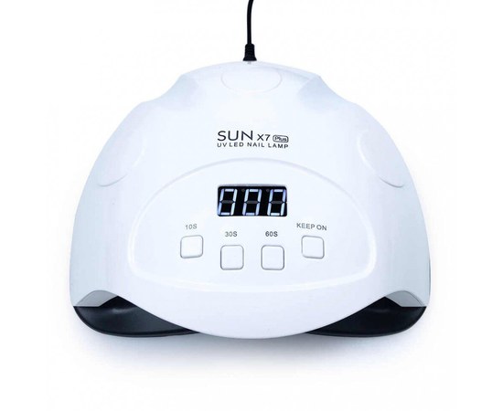 Изображение  Лампа для ногтей и шеллака SUN X7 Plus UV+LED 90 Вт, Белая