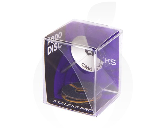 Зображення  Педикюрний диск-основа зі змінним файлом STALEKS PRO PODODISC, L 25 мм, Діаметр головки фрези (мм): 25