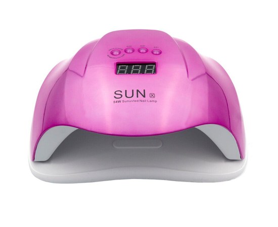 Изображение  Lamp for nails and shellac SUN X UV + LED 54 W, Mirror pink