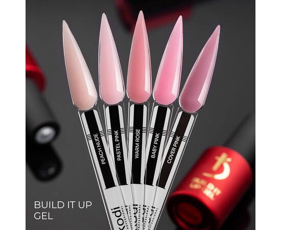 Изображение 5 Kodi Build It Up Gel Pastel Pink, 12 ml, Volume (ml, g): 12, Options: Pastel Pink