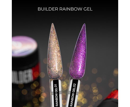 Изображение 4 Kodi Rainbow Gel 01 modeling gel, 13 g, Volume (ml, g): 13, Options: 1