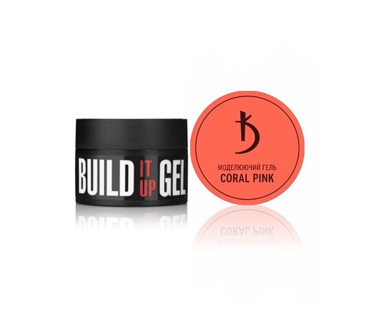 Изображение 2 Моделирующий гель Kodi Build It Up Gel Coral Pink, 25 мл, Объем (мл, г): 25, Вариант: Coral pink