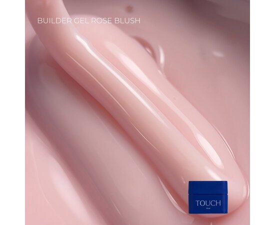 Изображение 2 Гель для наращивания Touch Builder Gel Rose blush, 10 мл, Объем (мл, г): 10, Вариант: Rose blush