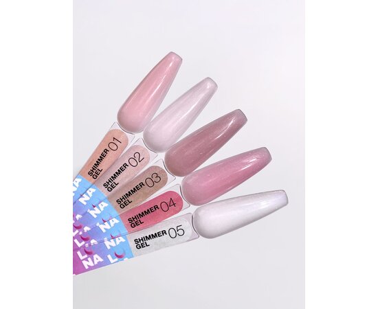 Изображение 4 Гель для наращивания LUNAMoon Shimmer Gel 05, 15 мл, Объем (мл, г): 15, Вариант: 05