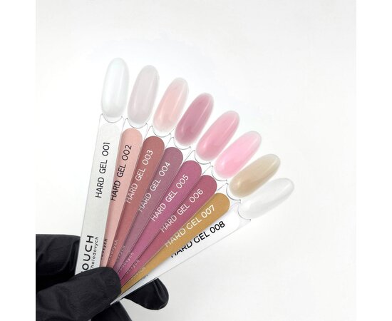 Изображение 3 Гель для наращивания Touch Hard Gel 01 молочно-белый, 15 мл, Объем (мл, г): 15, Вариант: 01