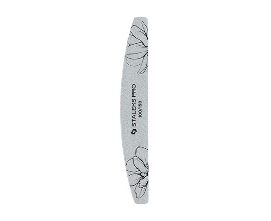 Изображение 2 Mineral nail file Staleks Pro Expert 40 crescent 100/150 grit, 25 pcs