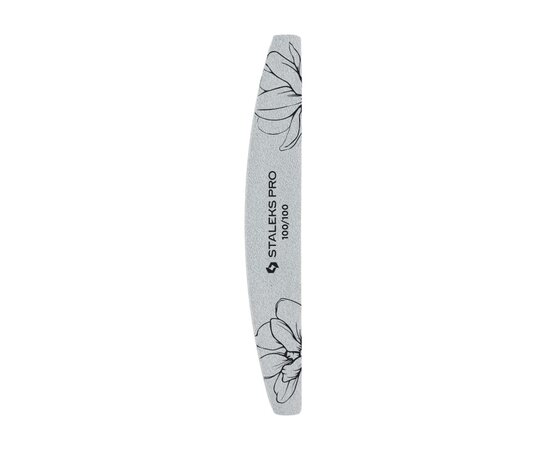 Изображение 2 Mineral nail file Staleks Pro Expert 40 crescent 100/100 grit, 25 pcs