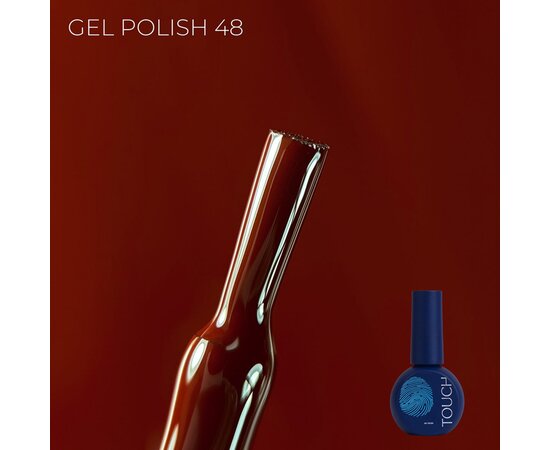 Изображение 2 Гель-лак Touch Basic collection 48 винный, 9 мл, Объем (мл, г): 9, Вариант: 48
