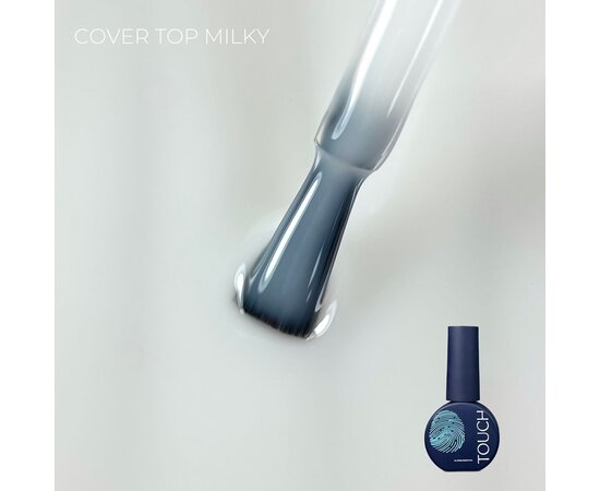 Изображение 2 Топ камуфлирующий без липкого слоя Touch Top Cover Milky, 7 мл, Объем (мл, г): 7, Вариант: Milky