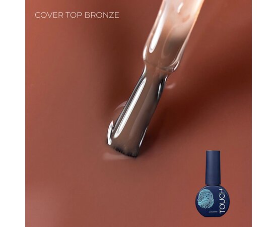 Изображение 2 Топ камуфлирующий без липкого слоя Touch Top Cover Bronze, 7 мл, Объем (мл, г): 7, Вариант: Bronze