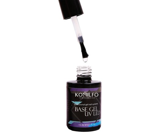 Изображение 2 База под гель Komilfo UV LED Base Gel, 15 мл