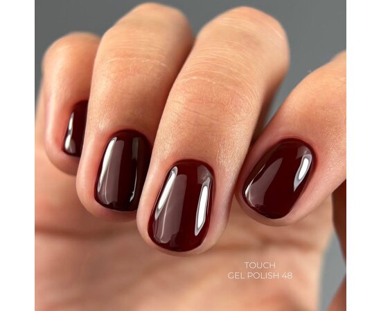 Изображение 4 Гель-лак Touch Basic collection 48 винный, 9 мл, Объем (мл, г): 9, Вариант: 48