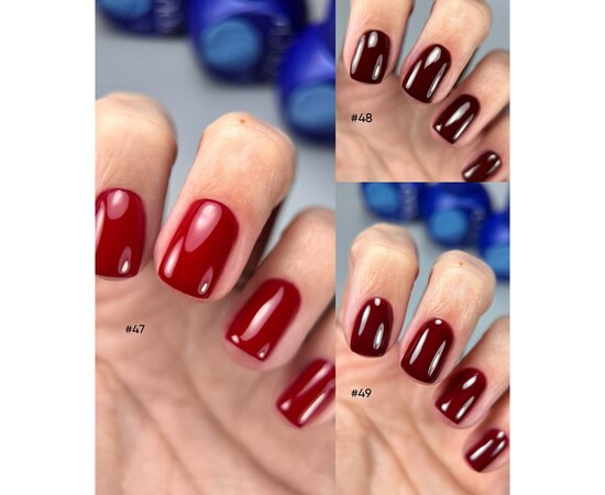 Изображение 5 Гель-лак Touch Basic collection 47 красный, 9 мл, Объем (мл, г): 9, Вариант: 47