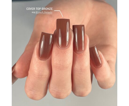 Изображение 6 Топ камуфлирующий без липкого слоя Touch Top Cover Bronze, 7 мл, Объем (мл, г): 7, Вариант: Bronze