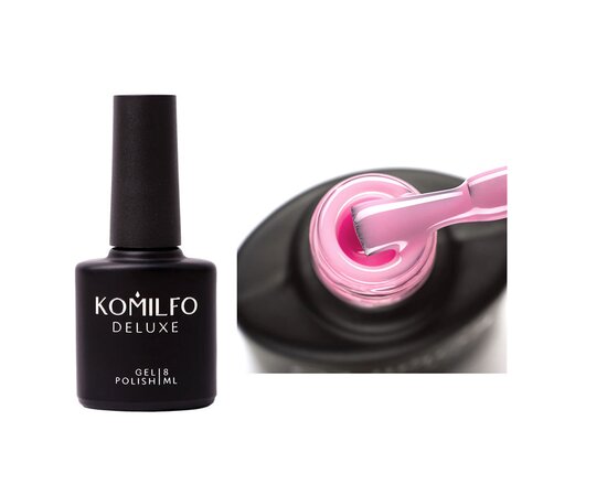 Изображение 3 База для гель-лака Komilfo Color Base Delight, 8 мл, Объем (мл, г): 8, Вариант: Delight