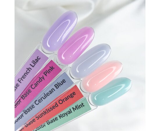 Изображение 3 База для гель-лака Komilfo Color Base French Lilac, 8 мл, Объем (мл, г): 8, Вариант: French Lilac