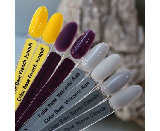 Изображение 2 База для гель-лака Komilfo Color Base Juicy Blueberry, 8 мл, Объем (мл, г): 8, Вариант: Juicy Blueberry