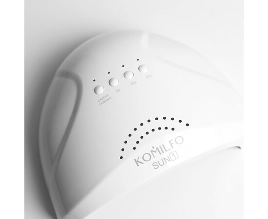 Изображение 3 Лампы для маникюра Komilfo Led/UV Sun1 белая, 48 Вт