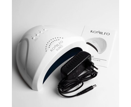 Изображение 6 Лампы для маникюра Komilfo Led/UV Sun1 белая, 48 Вт