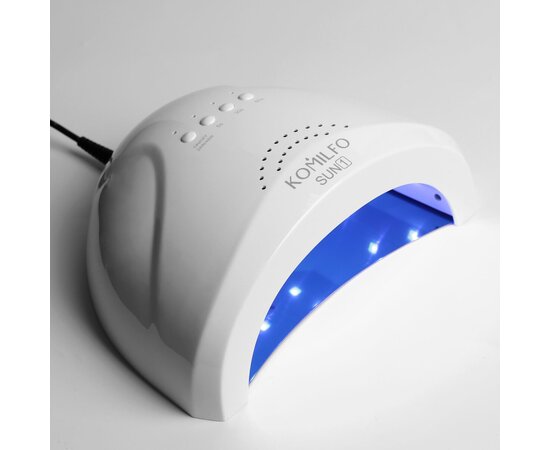 Изображение 2 Лампы для маникюра Komilfo Led/UV Sun1 белая, 48 Вт