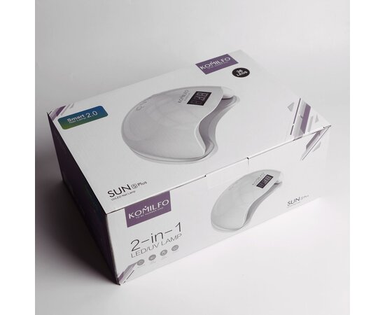 Изображение 3 Lamps for manicure Komilfo Led/UV Sun5 Plus white, 48 W
