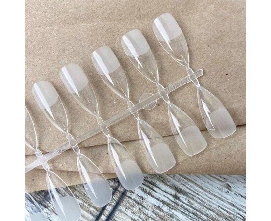 Изображение 2 Nails Molekula Fast Form Nail Extentions Almond, 24 pcs