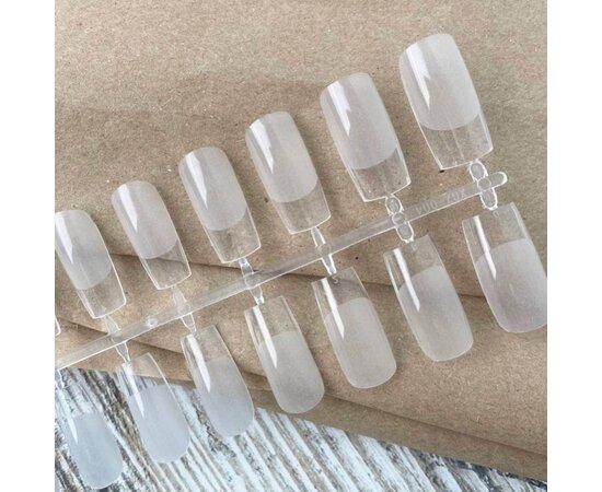 Изображение 2 Nails Molekula Fast Form Nail Extentions Square, 24 pcs
