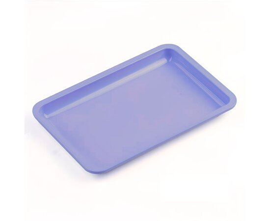 Изображение 2 Rectangular cosmetic tray metal 12.5x18 cm purple