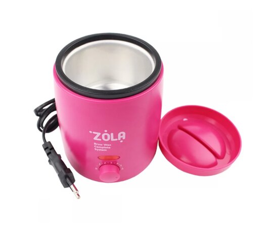 Изображение 2 Воскоплав Zola Brow Wax Complete System 35 Вт 200 мл розовый, Объем (мл, г): 200, Вариант: Pink