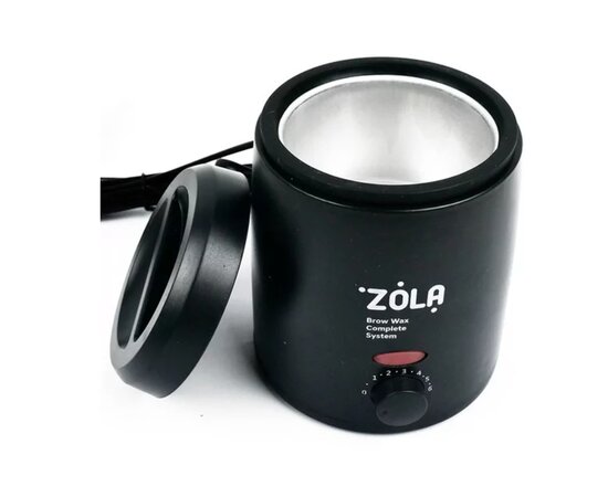 Изображение 2 Воскоплав Zola Brow Wax Complete System 35 Вт, 200 мл, черный, Объем (мл, г): 200, Вариант: Black